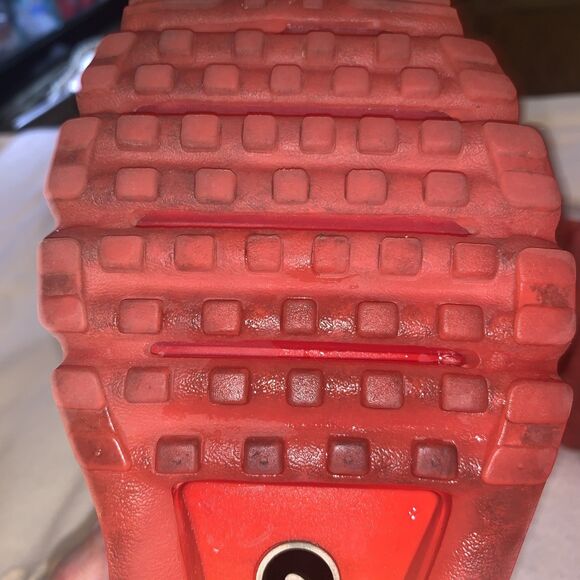 Nike Air Max 2014 Pure Platinum/Total Orange Women’s Sz: 7.5 #621078-006 - Picture 9 of 16